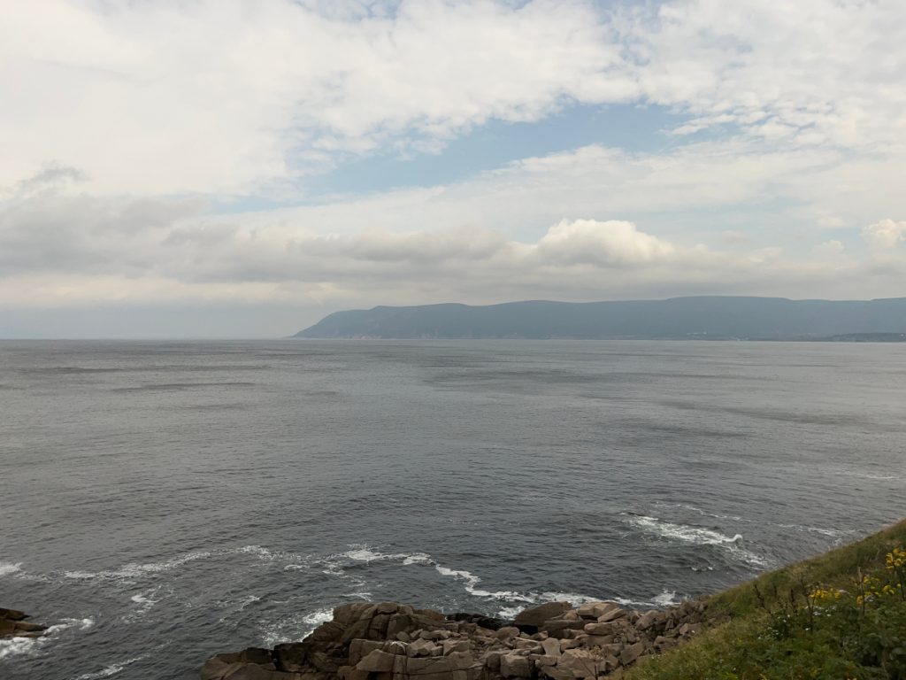 The drive to Meat Cove.