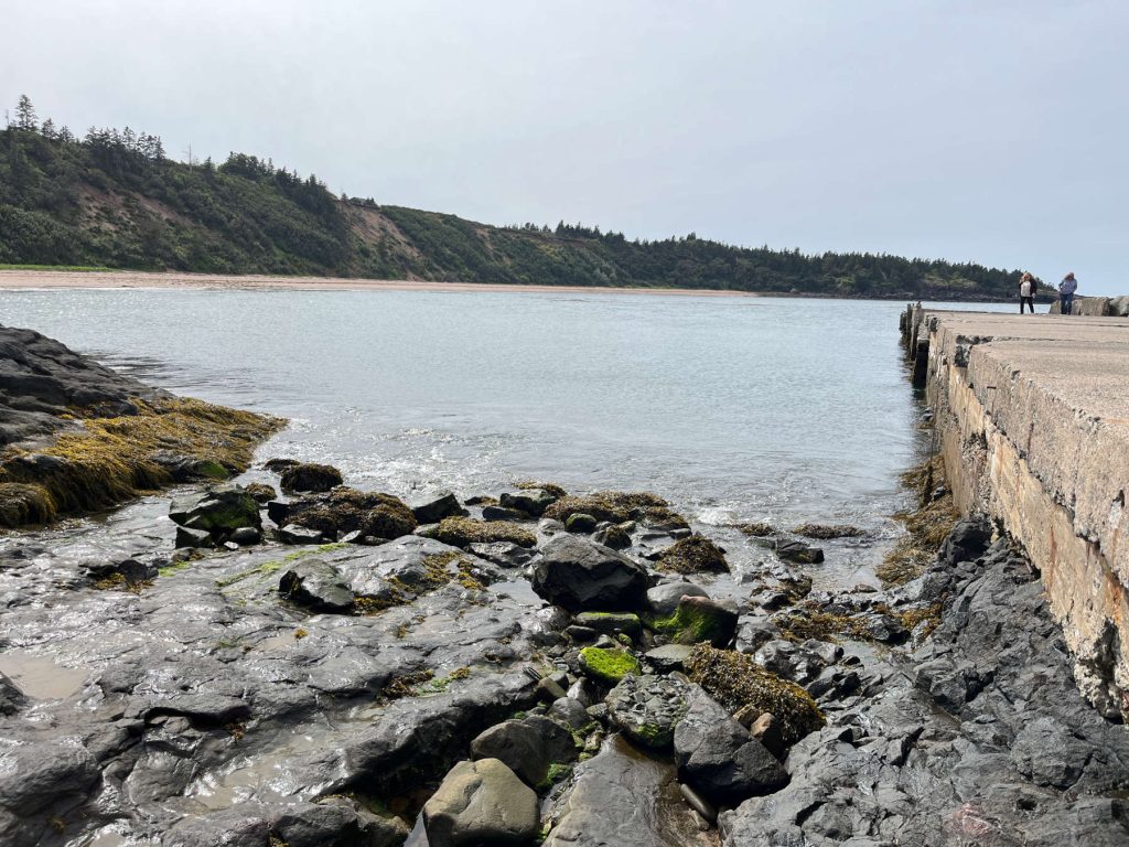 Sandy Cove Beach near Digby Sept 15, 2023