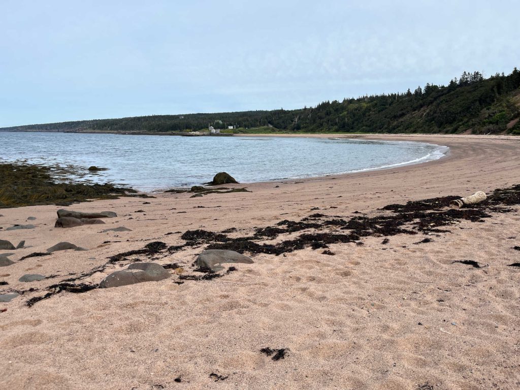 Sandy Cove Beach near Digby Sept 15, 2023