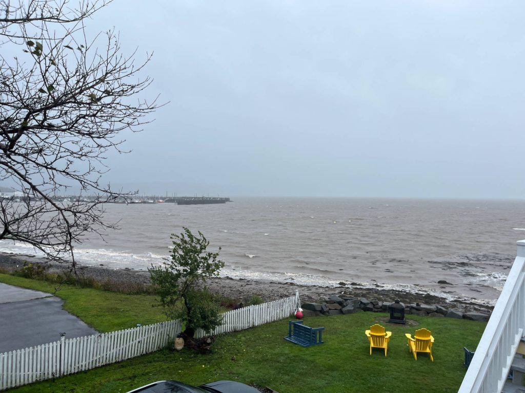 Hurricane Lee - Digby, around 10am September 16, 2023.