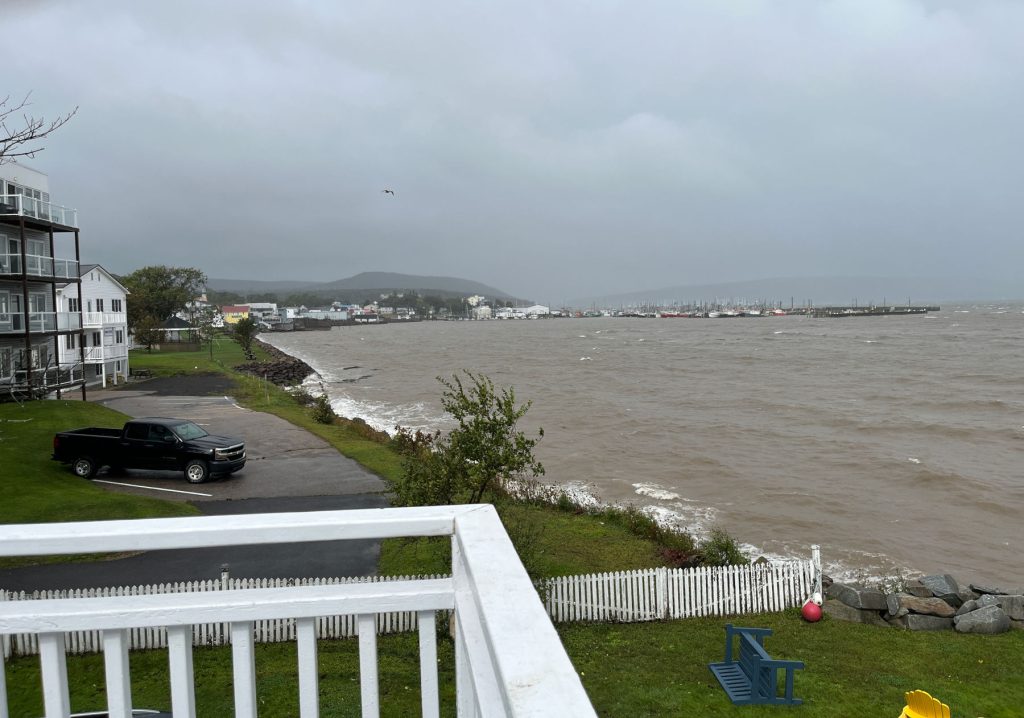 Hurricane Lee - Digby, around 2pm September 16, 2023.